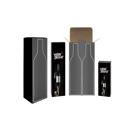 Διαφημιστικό Κουτί Φιάλης Οίνου Οινοκιβώτια
