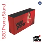 SEG Promo Stand Ορθογώνιο Προωθητικό Τραπέζι Ύφασμα