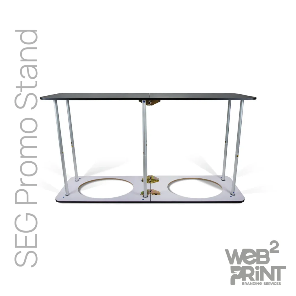 SEG Promo Stand Ορθογώνιο Προωθητικό Τραπέζι Ύφασμα