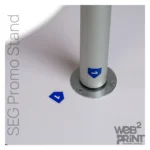 SEG Promo Stand Ορθογώνιο Προωθητικό Τραπέζι Ύφασμα